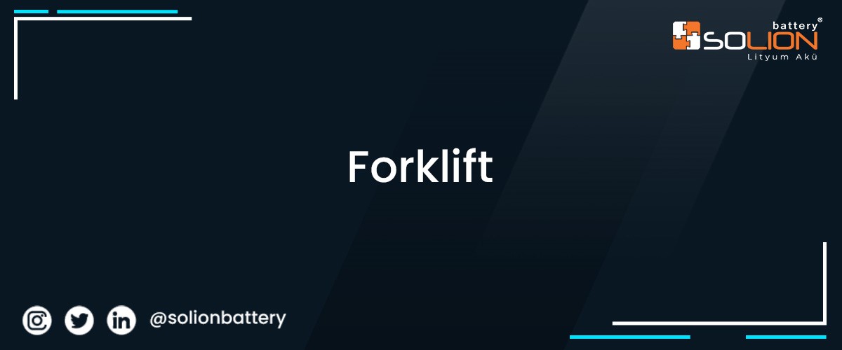 Forklift dönüş çapı